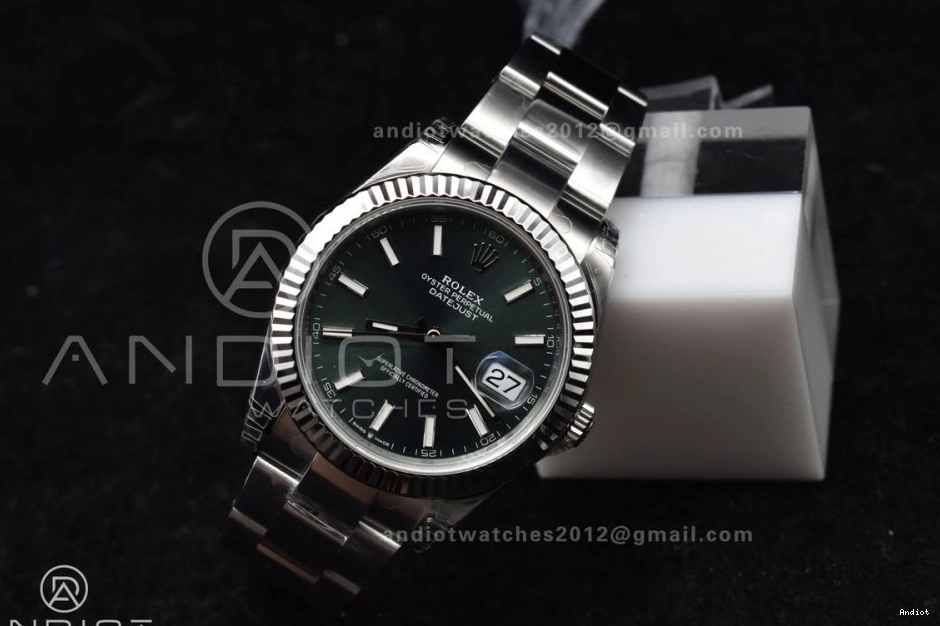 126334 Dial Oyster Bracelet VS3235 Edition 904L On Green 41 Best DateJust SS VSF 1:1 0116